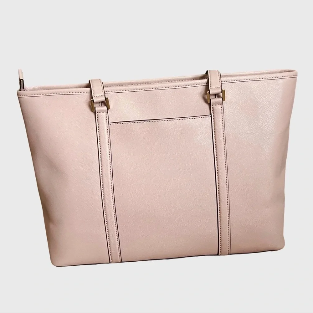 MICHAEL KORS Pink Sady Leather Tote Bag